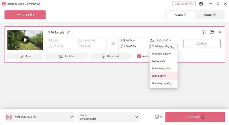 Icecream Video Converter 3